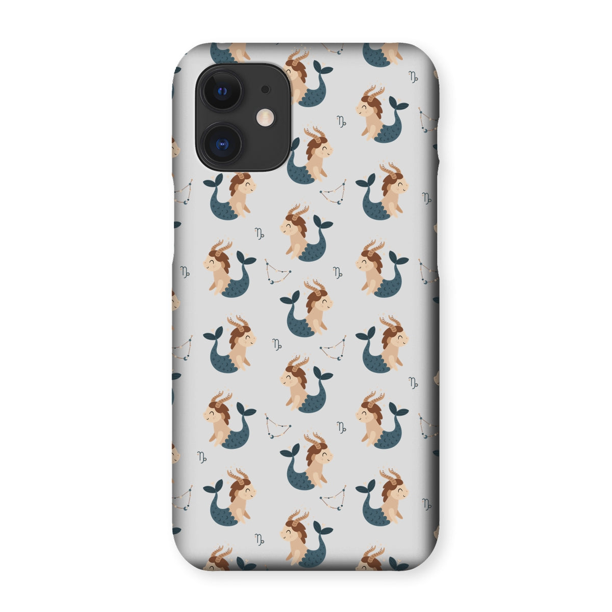 Capricorn Pattern Snap Phone Case