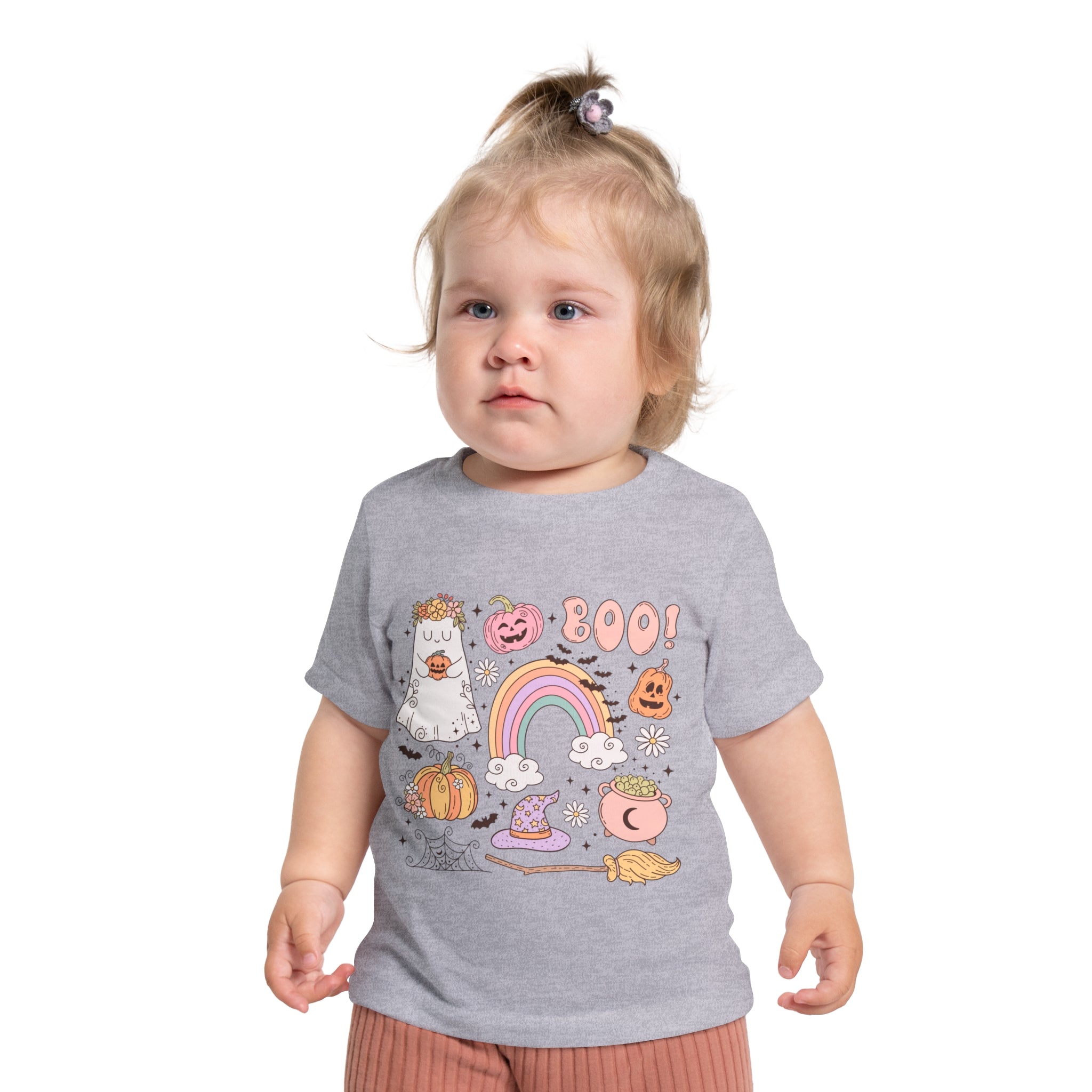 Boo Halloween Baby Short Sleeve T-Shirt