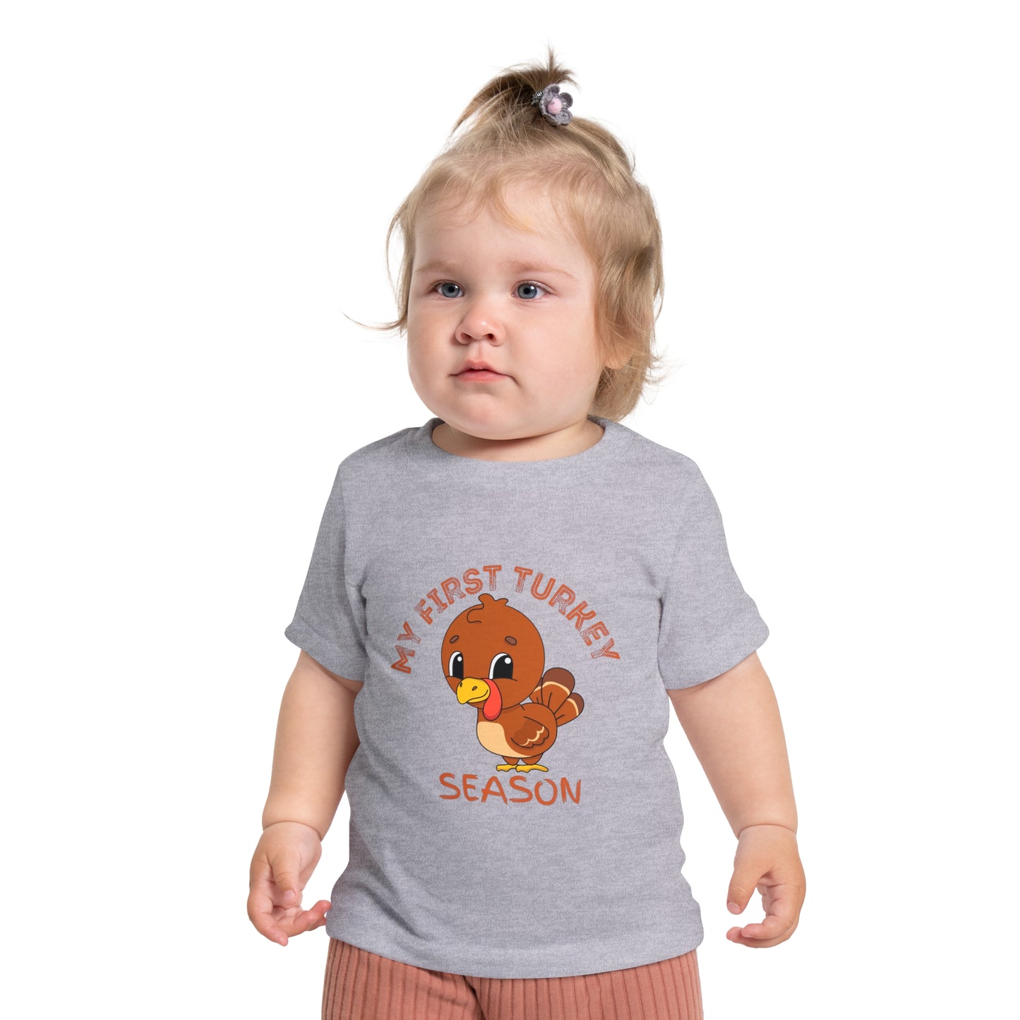 My First Turkey Season Baby Short Sleeve T-Shirt