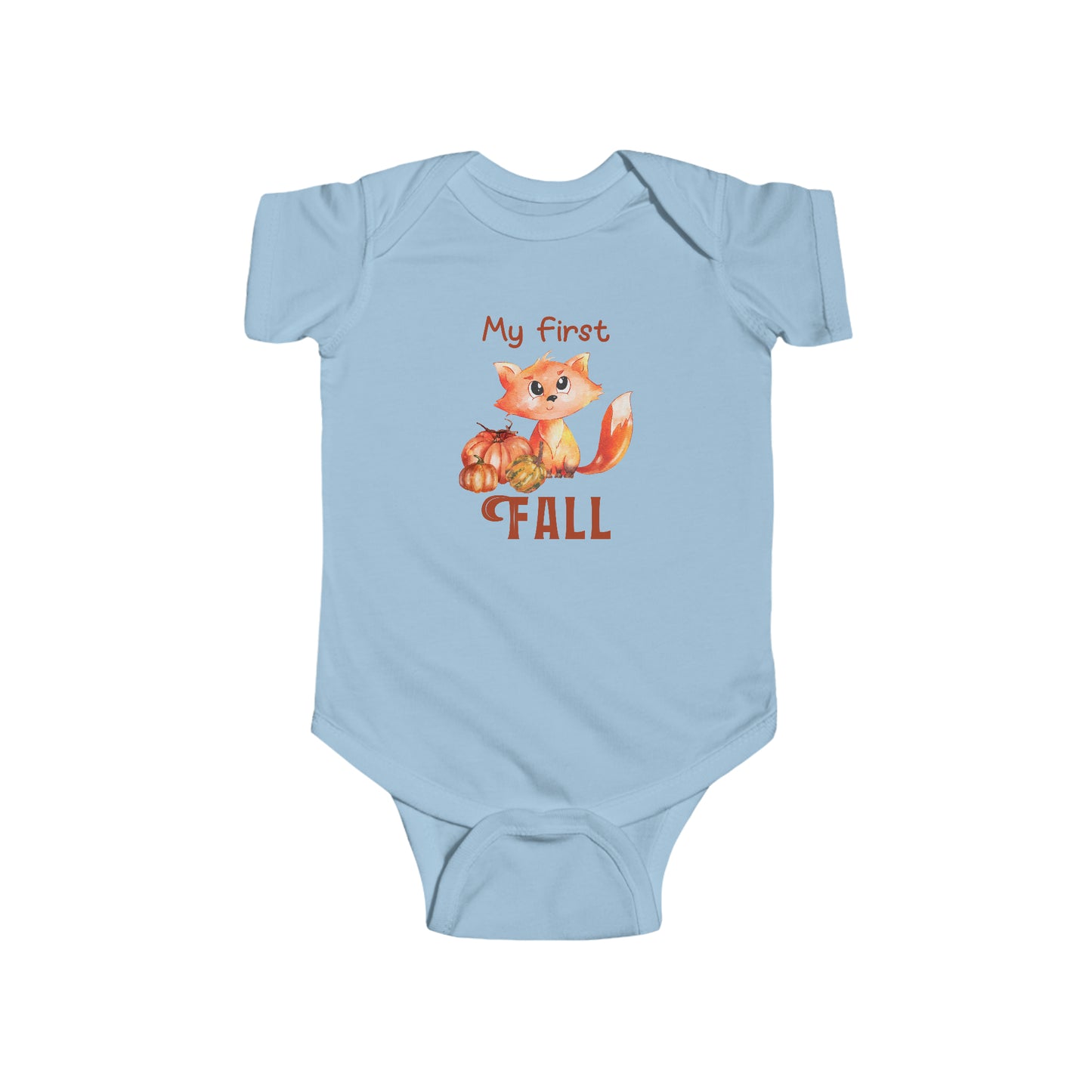 My First Fall Infant Fine Jersey Bodysuit