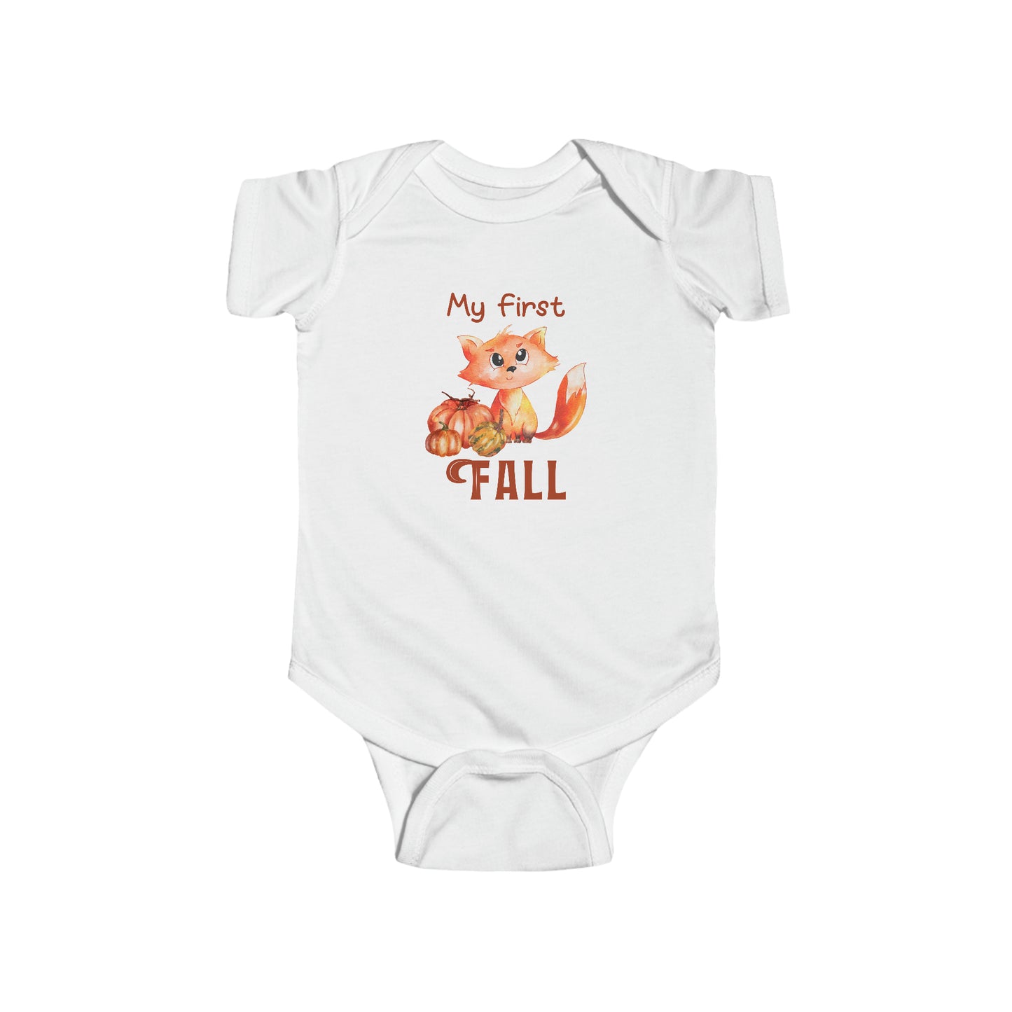 My First Fall Infant Fine Jersey Bodysuit