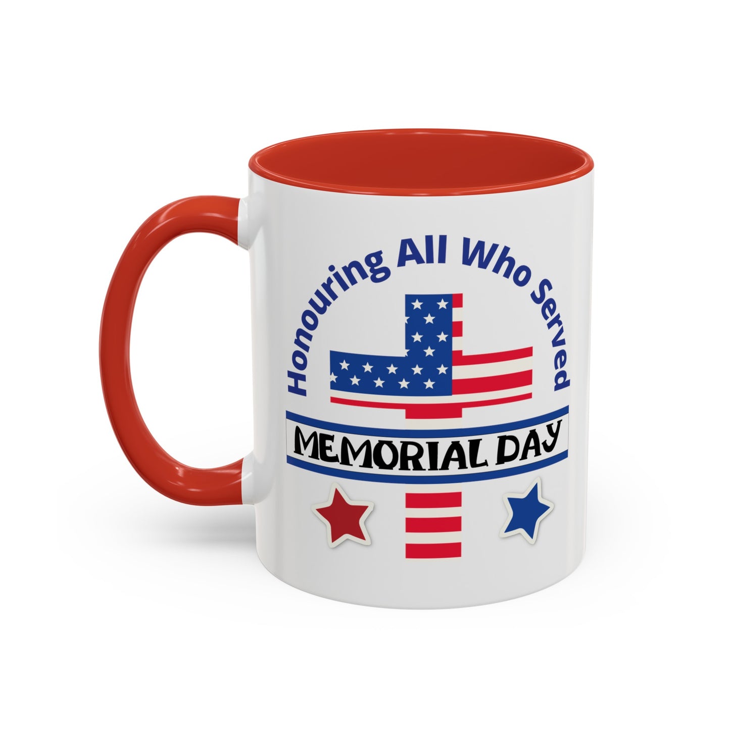 Memorial Day Accent Coffee Mug, 11oz