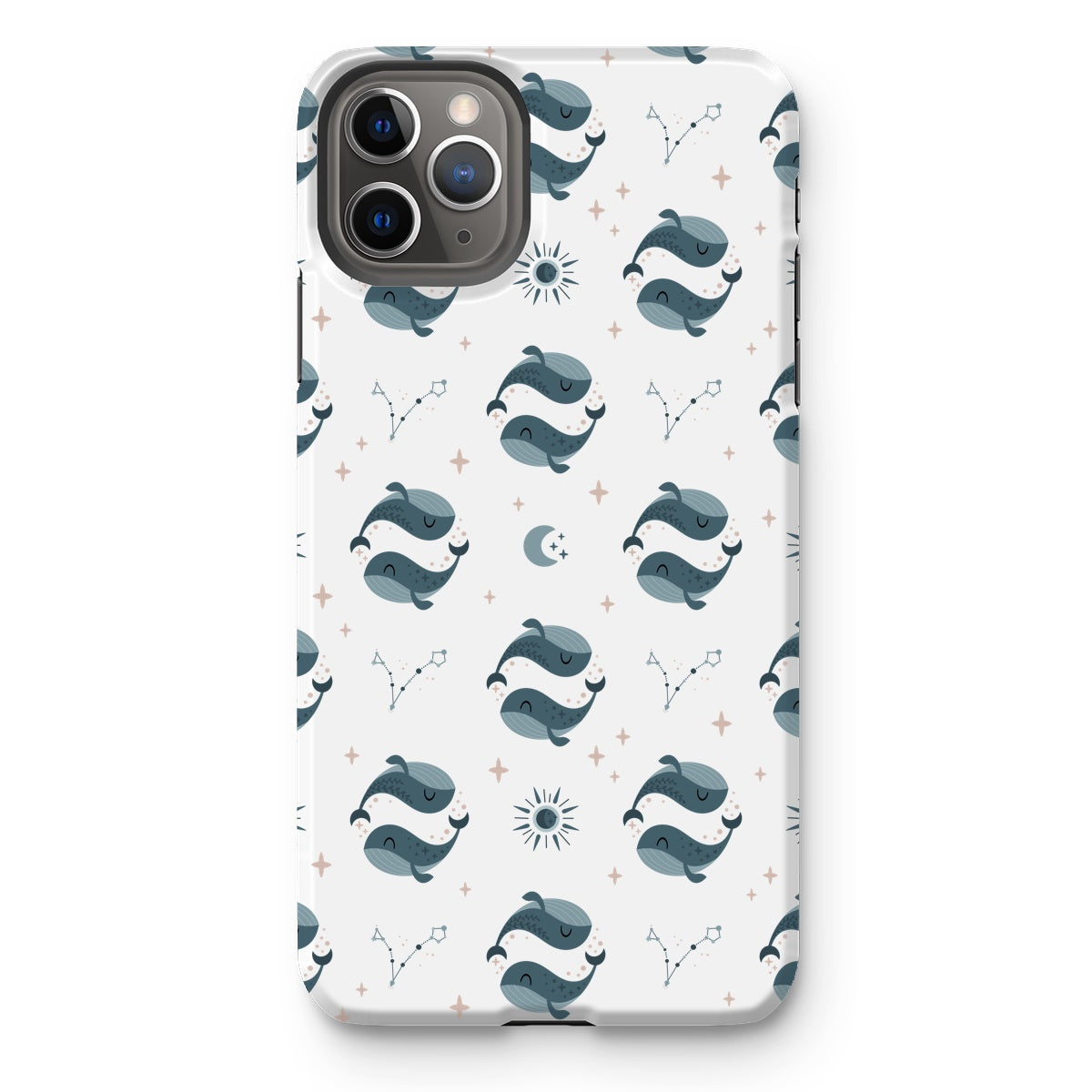 Pisces Pattern Tough Phone Case