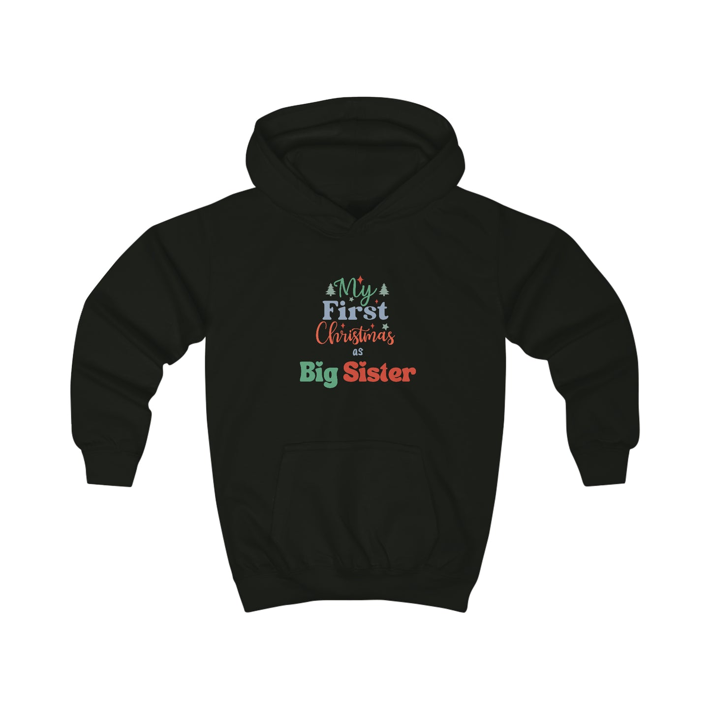 My First Christmas as Big Sister Kids Hoodie