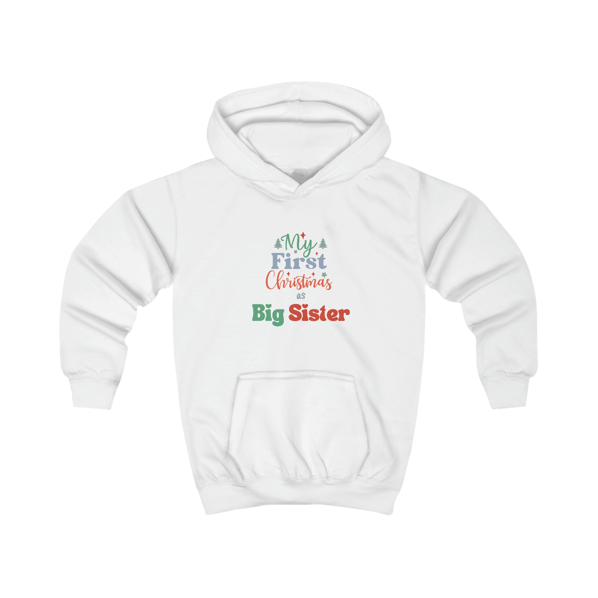 My First Christmas as Big Sister Kids Hoodie