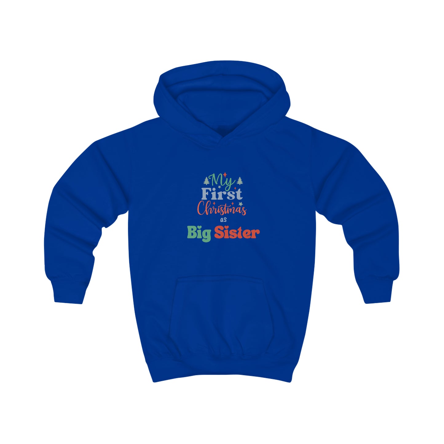 My First Christmas as Big Sister Kids Hoodie