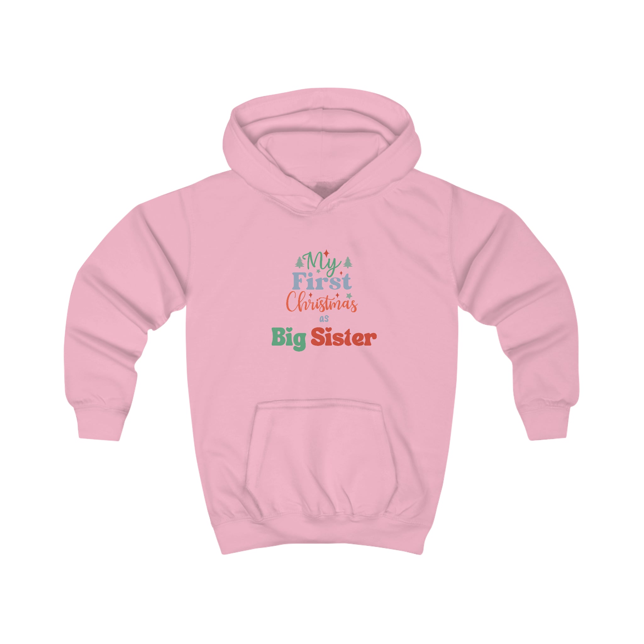 My First Christmas as Big Sister Kids Hoodie