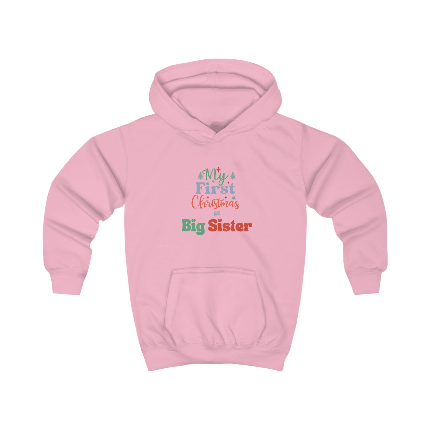 My First Christmas as Big Sister Kids Hoodie