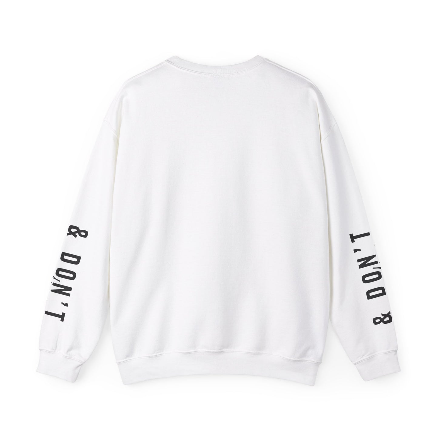 Be Yourself & Dont Apologise, Unisex Heavy Blend™ Crewneck Sweatshirt