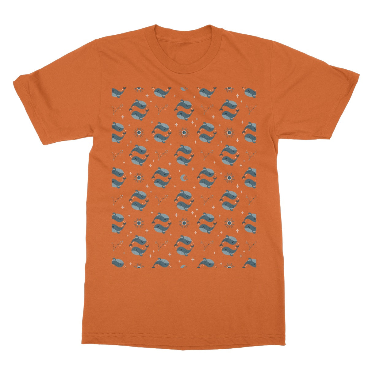 Pisces Pattern Softstyle T-Shirt