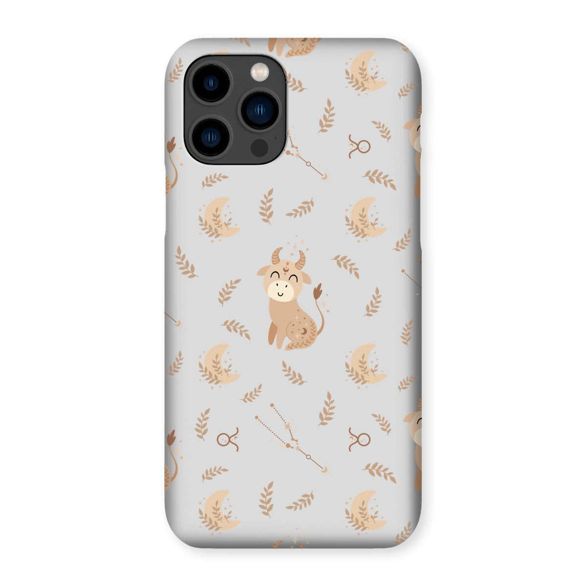 Taurus Pattern Snap Phone Case