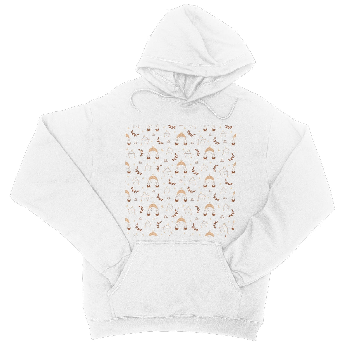 Libra Pattern College Hoodie