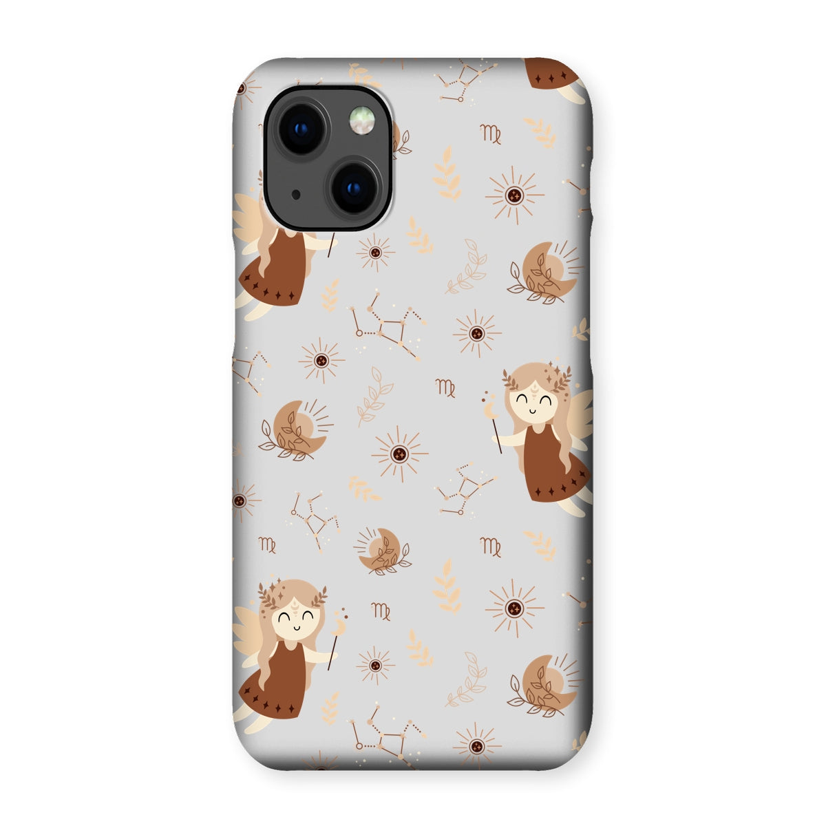 Virgo Pattern Snap Phone Case