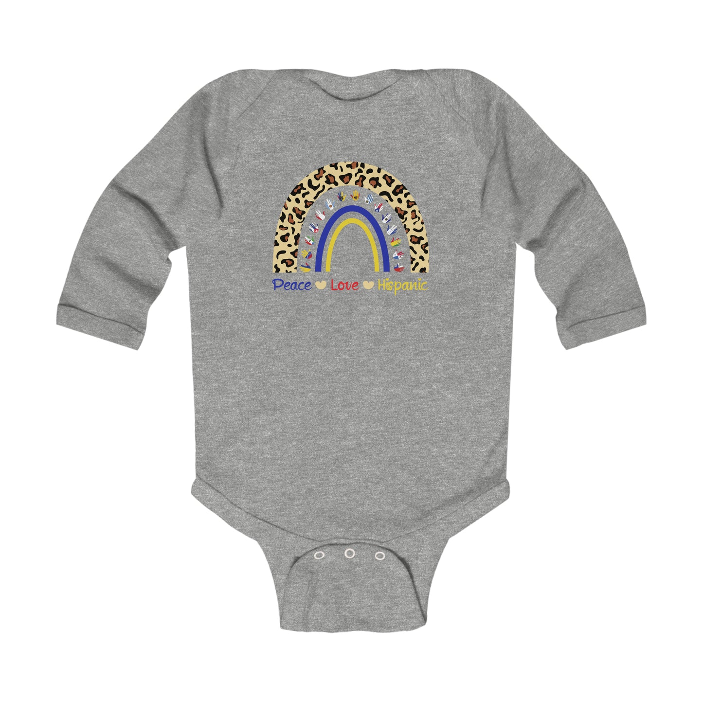 Hispanic Heritage Month Infant Long Sleeve Bodysuit