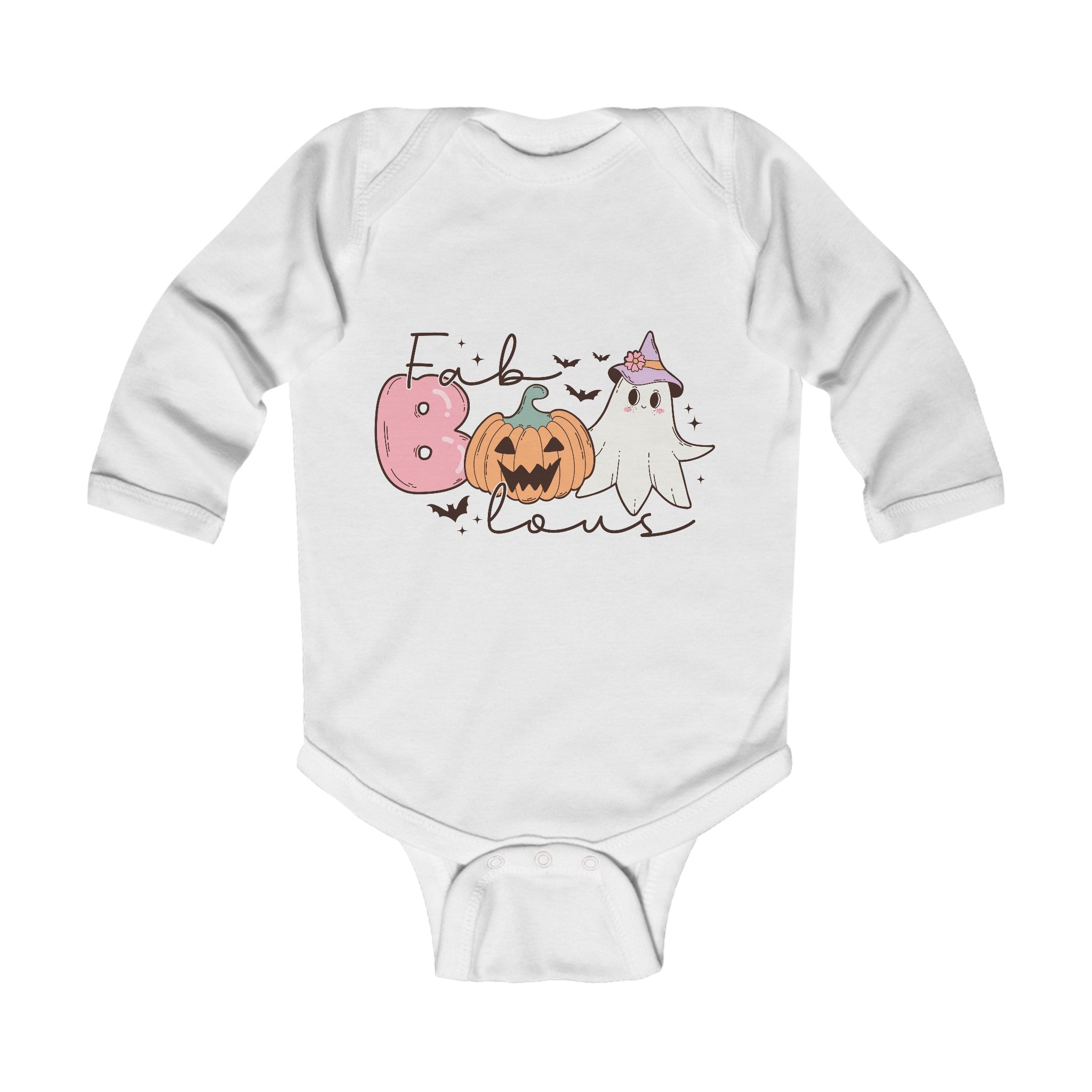 Fab Boo Lous Infant Long Sleeve Bodysuit