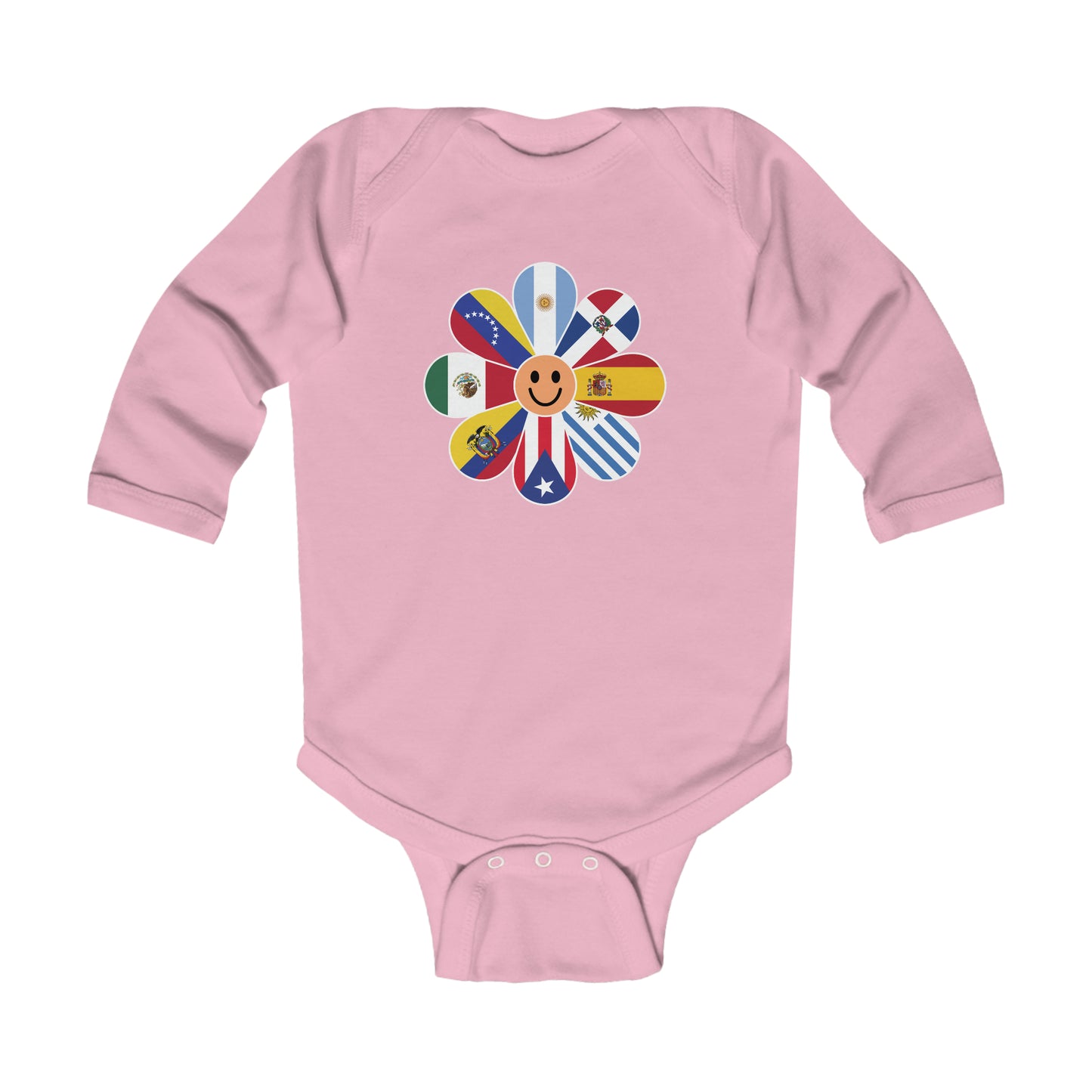 Hispanic Heritage Month Infant Long Sleeve Bodysuit