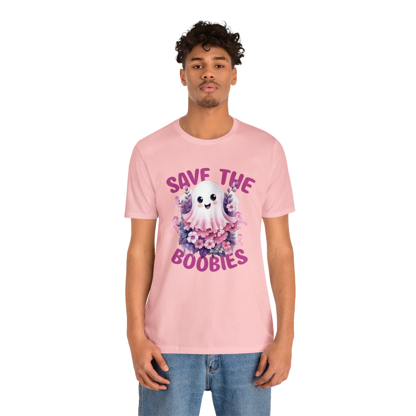 Save The Boobies Unisex Jersey Short Sleeve Tee