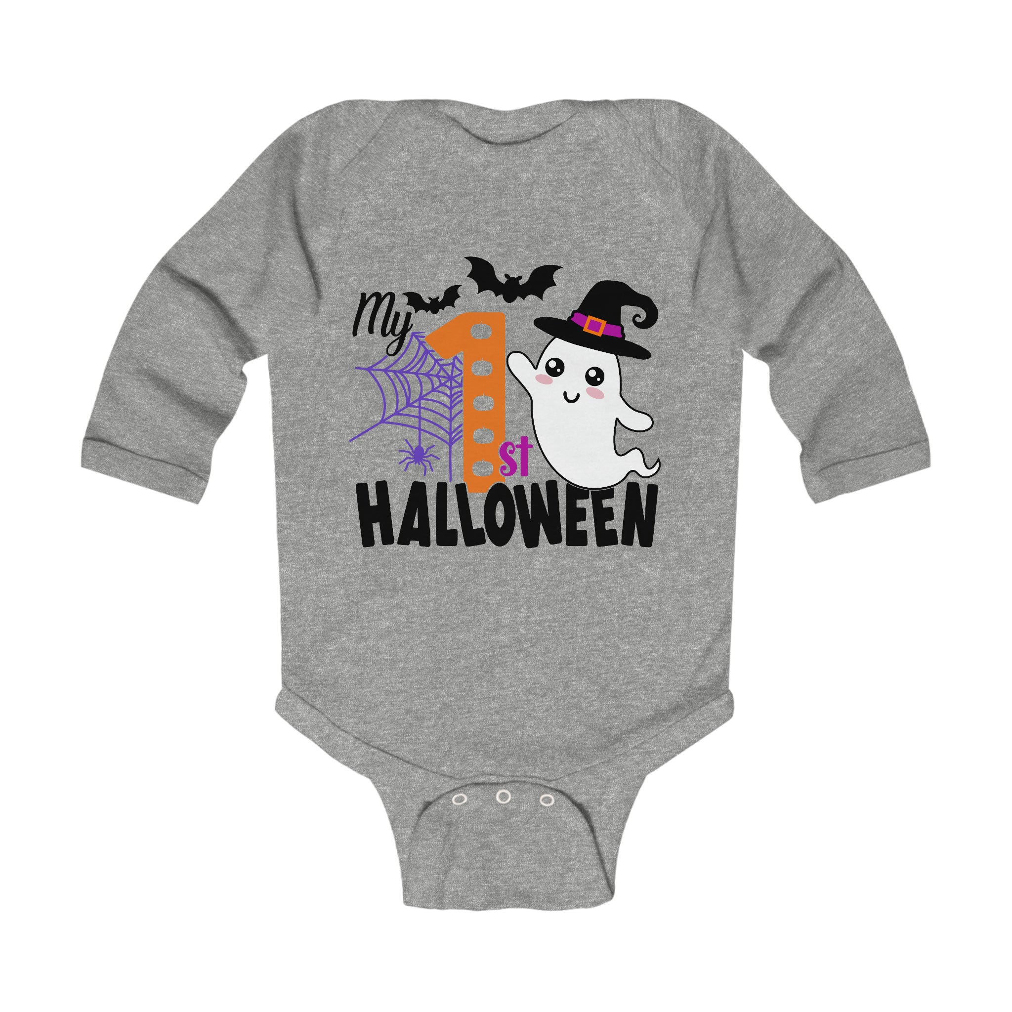 My First Halloween Infant Long Sleeve Bodysuit