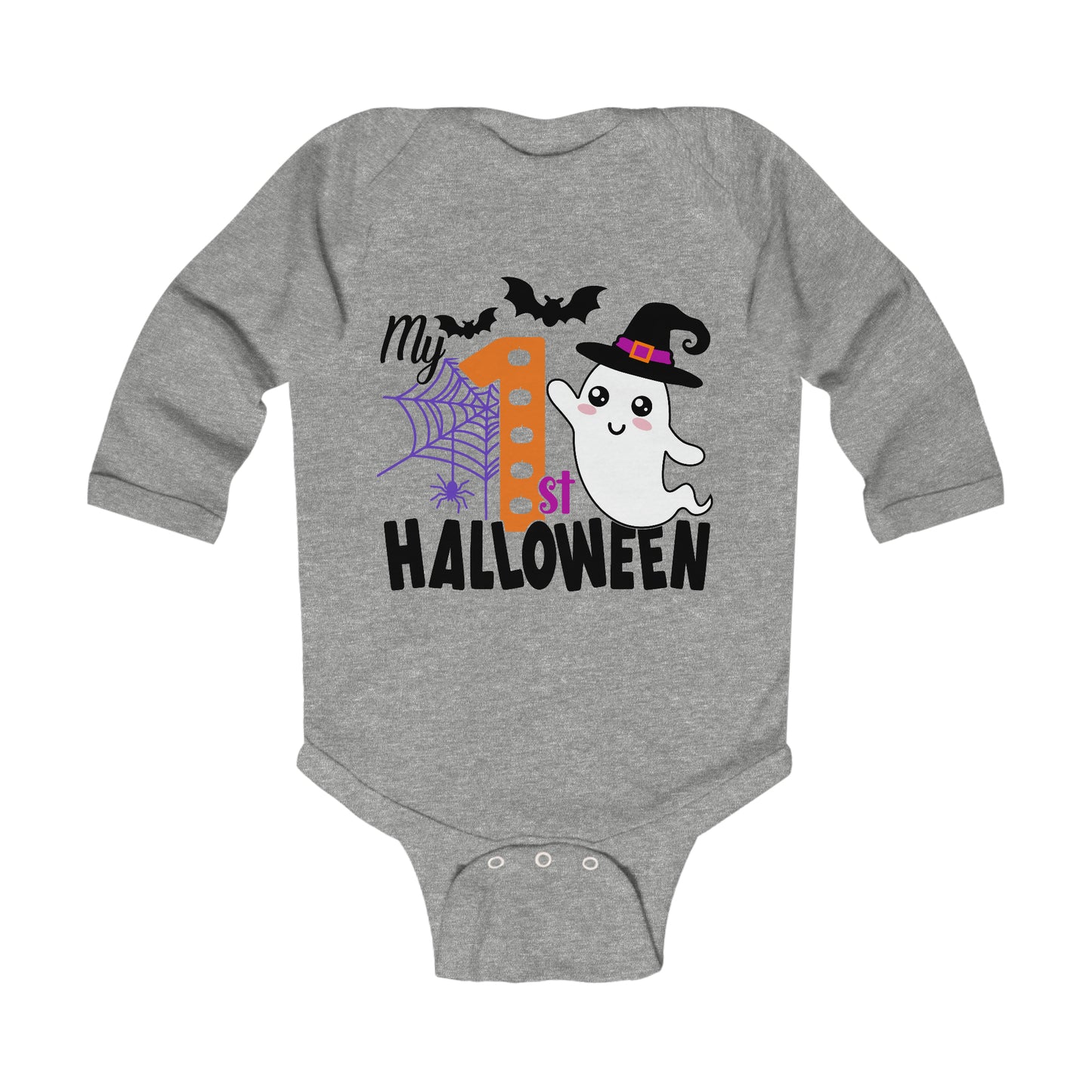 My First Halloween Infant Long Sleeve Bodysuit