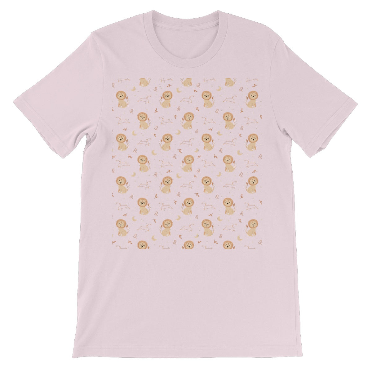 Leo Pattern Unisex Short Sleeve T-Shirt