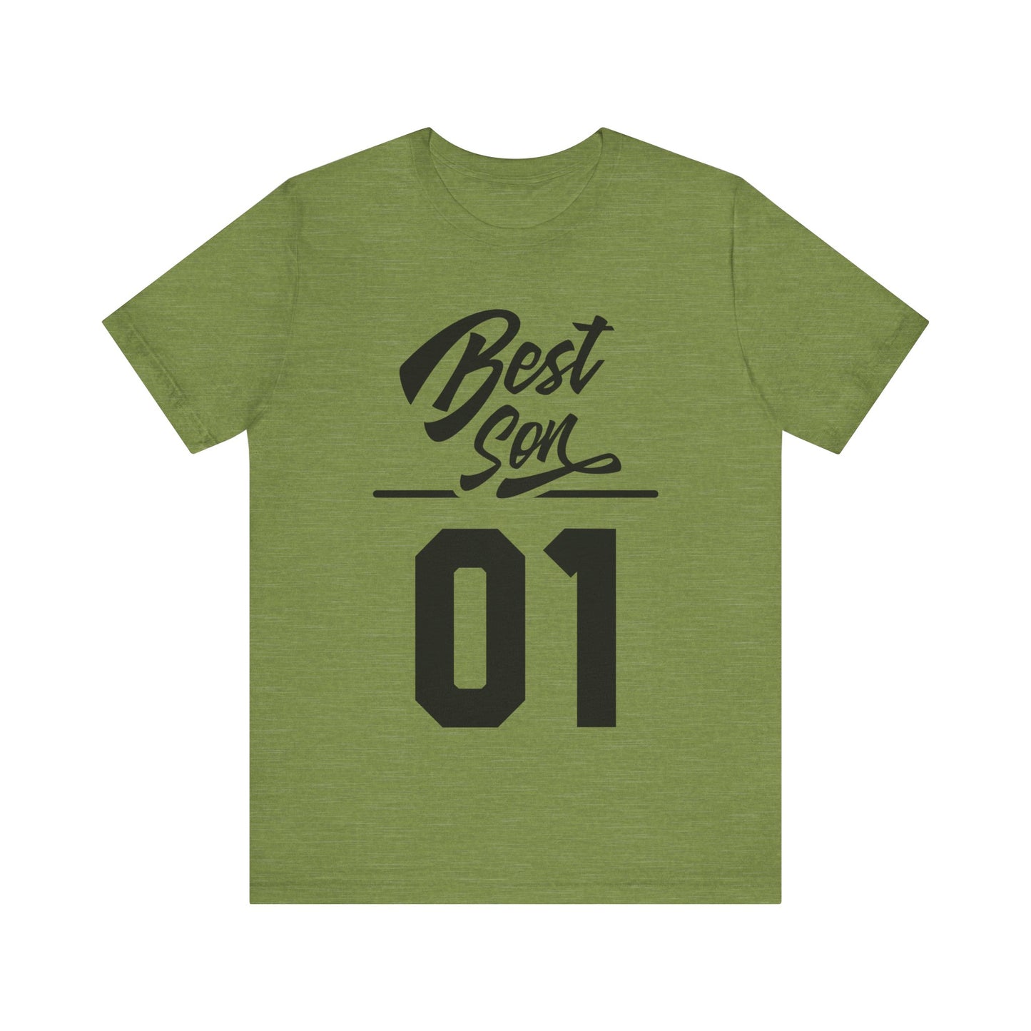 Best Son 01, Best Son Tee, Best Son T-shirt, Gift for Son, Dad to Son Gift, Unisex Jersey Short Sleeve Tee