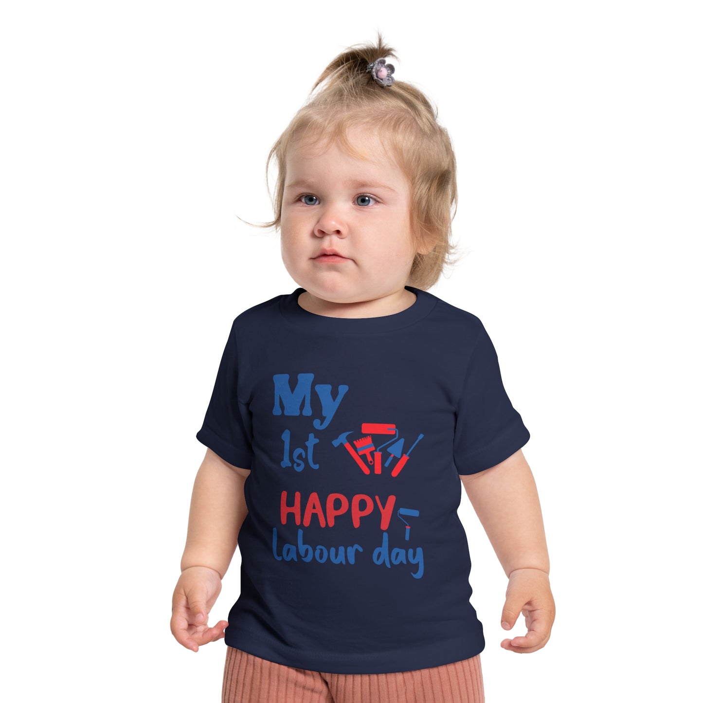 1st Labour Day Baby Short Sleeve T-Shirt