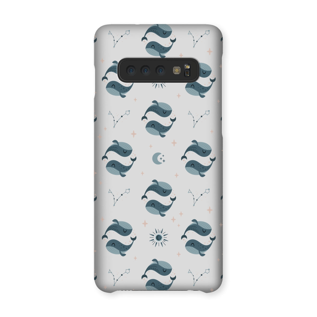 Pisces Pattern Snap Phone Case