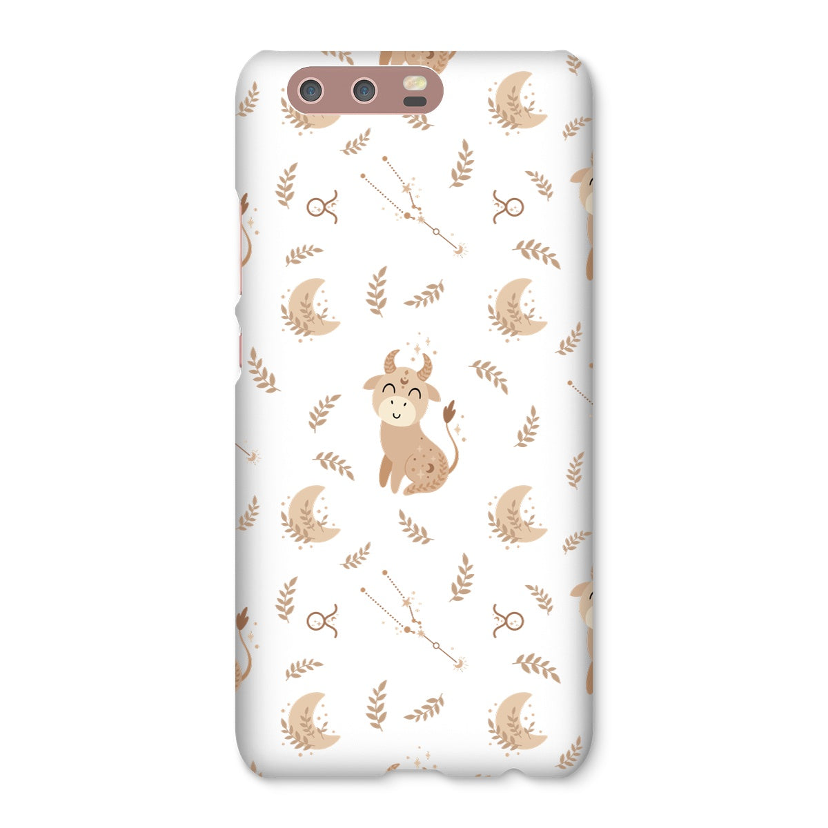 Taurus Pattern Snap Phone Case