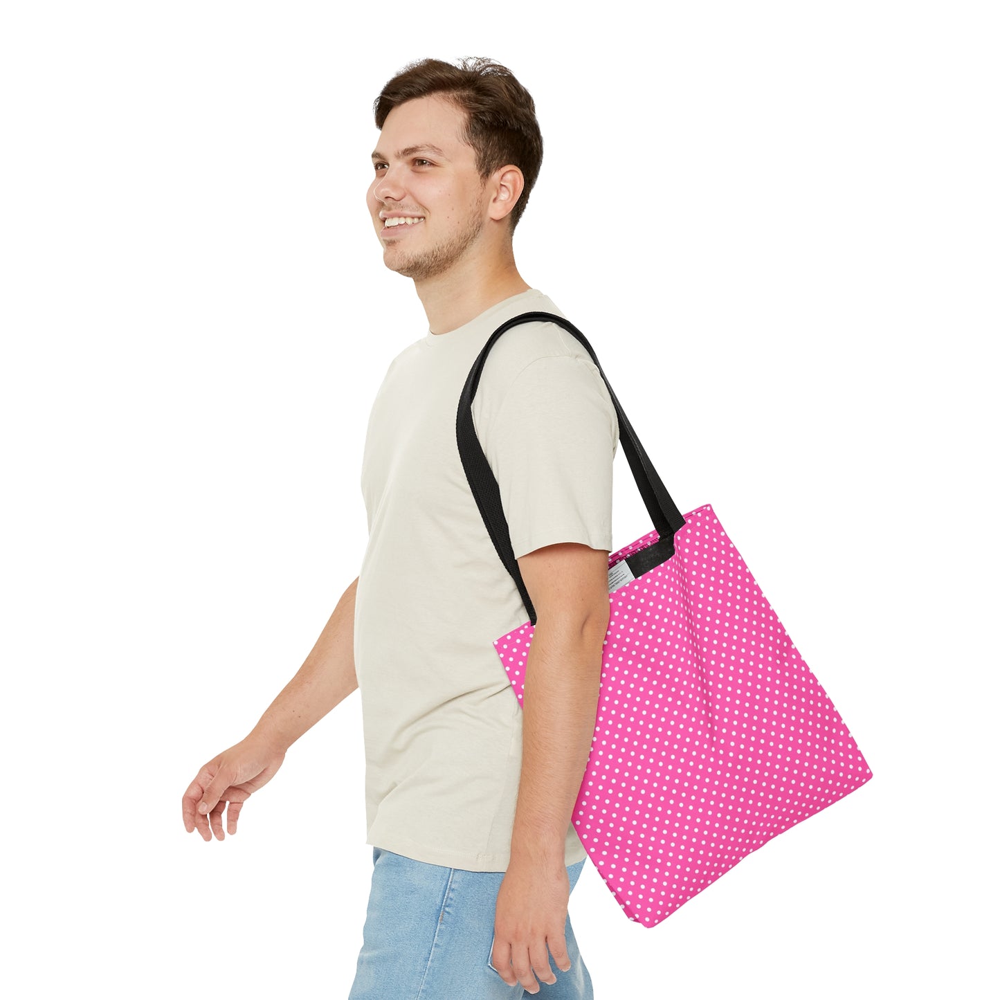 Pink Breast Cancer Awareness Tote Bag