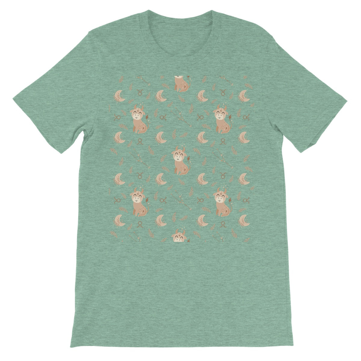 Taurus Pattern Unisex Short Sleeve T-Shirt