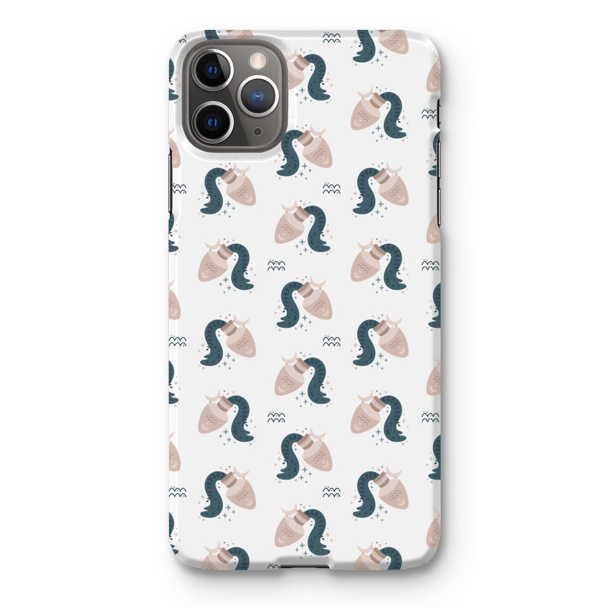 Aquarius Pattern Snap Phone Case