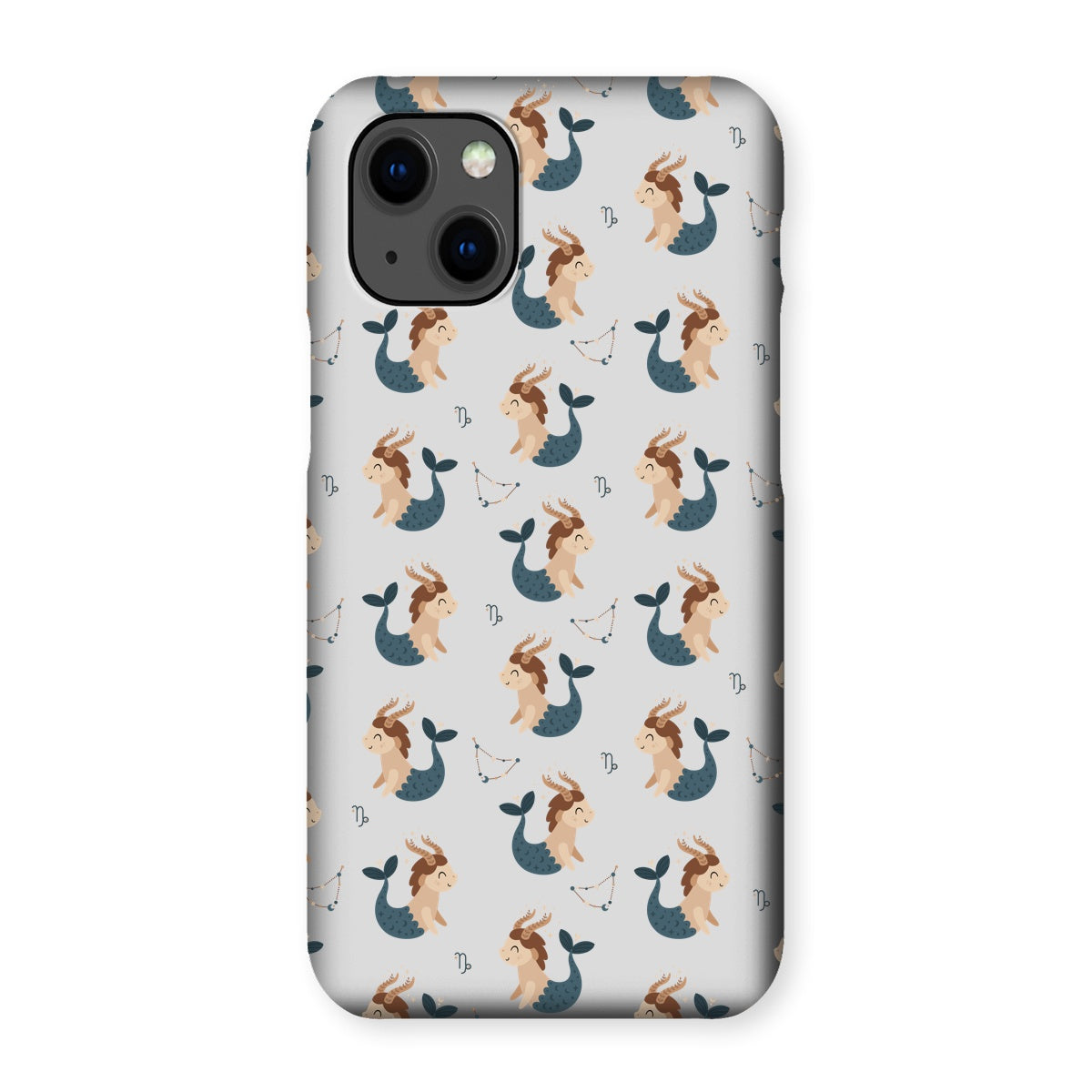 Capricorn Pattern Snap Phone Case