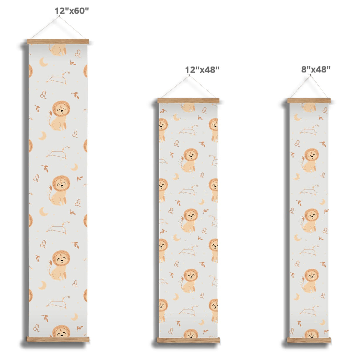 Leo Pattern Wall Height Chart