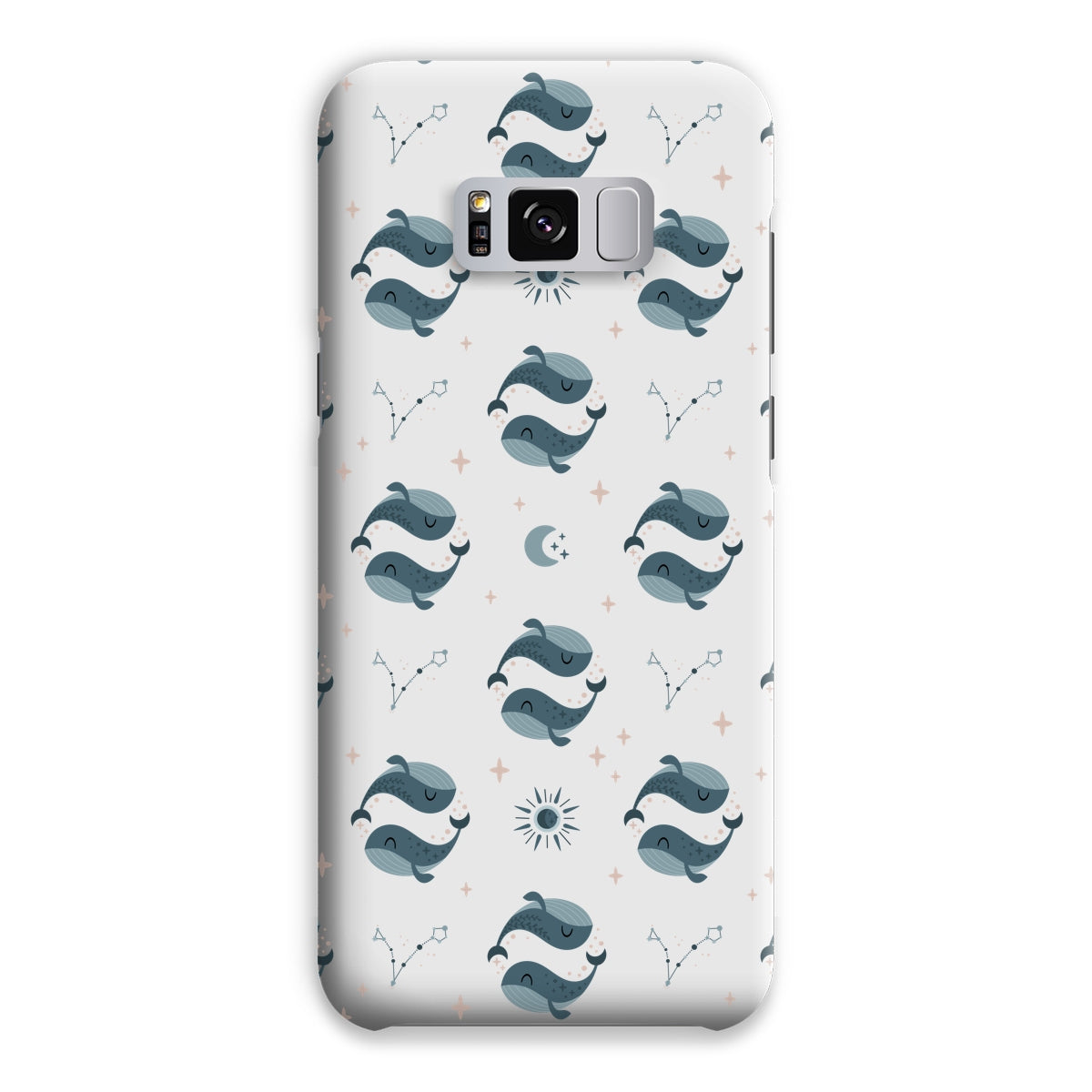 Pisces Pattern Snap Phone Case