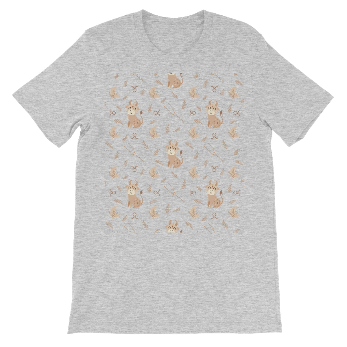 Taurus Pattern Unisex Short Sleeve T-Shirt