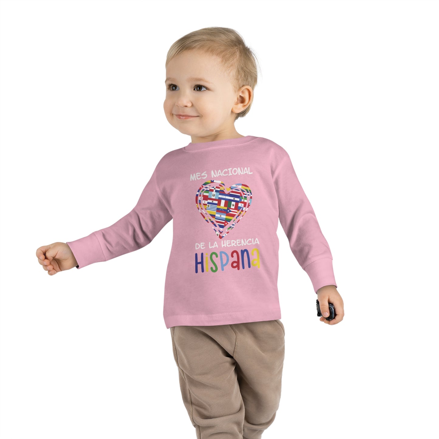 Hispanic Heritage Month Toddler Long Sleeve Tee