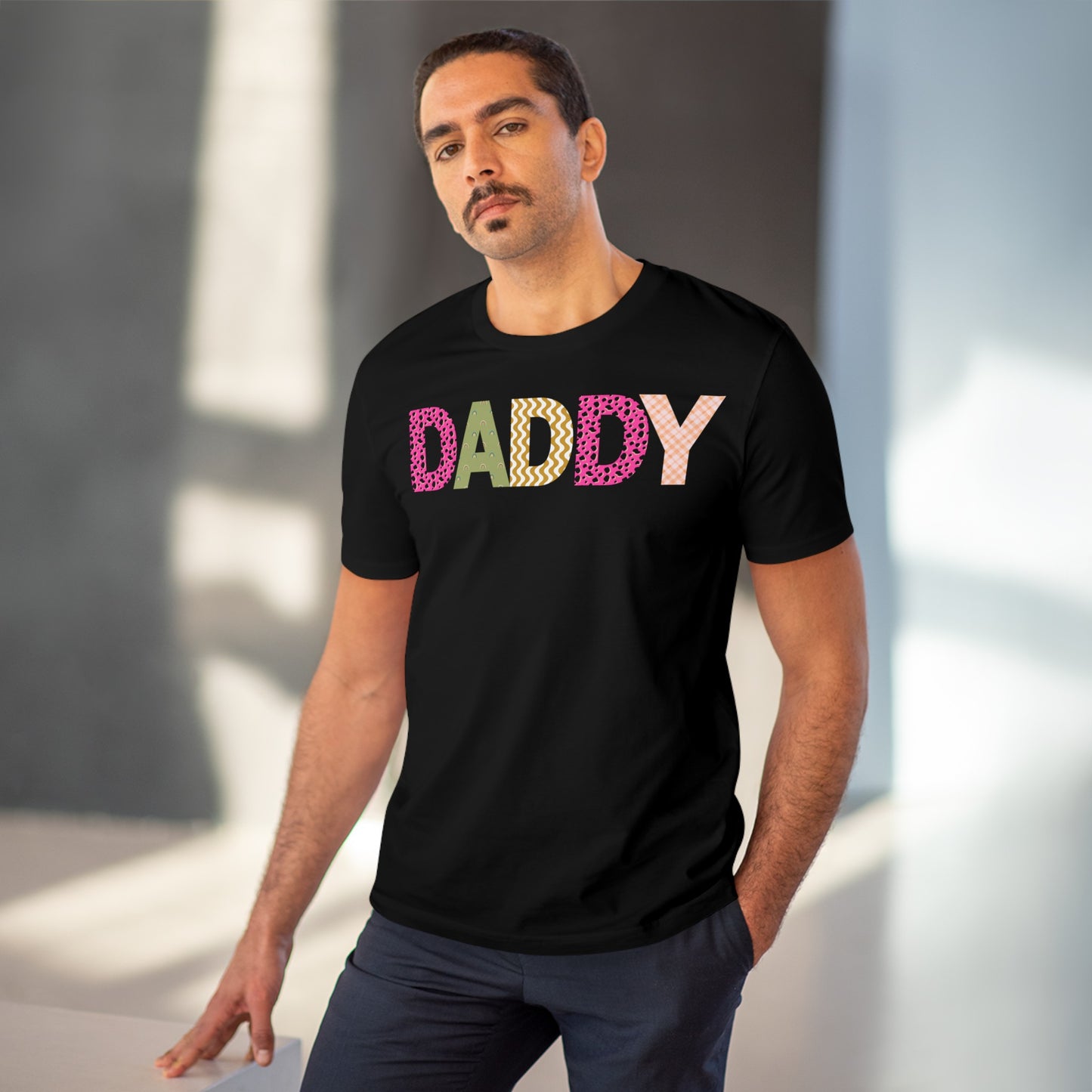 Daddy, Daddy T-shirt, Daddy Tee, Daddy & Me Tee, Organic Creator T-shirt - Unisex