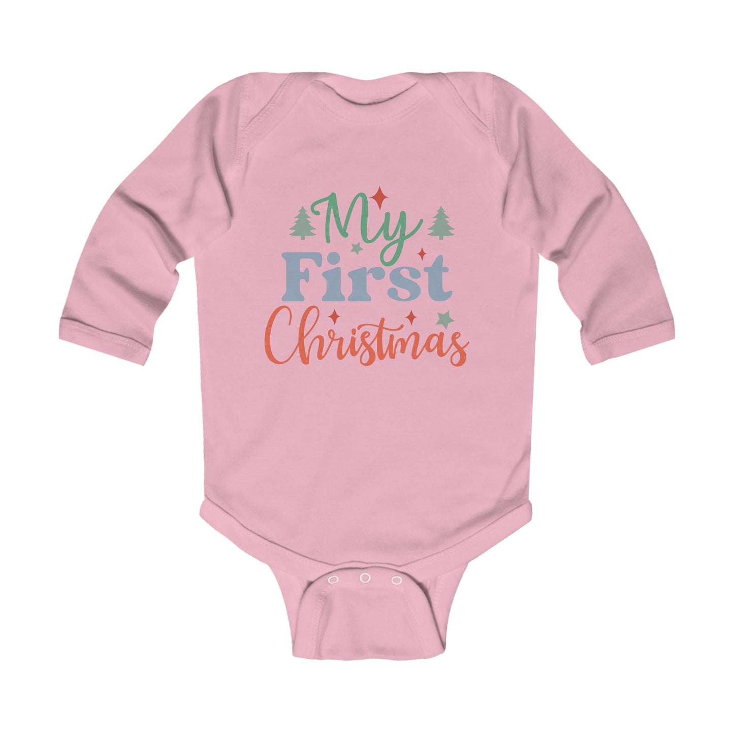 My First Christmas Infant Long Sleeve Bodysuit