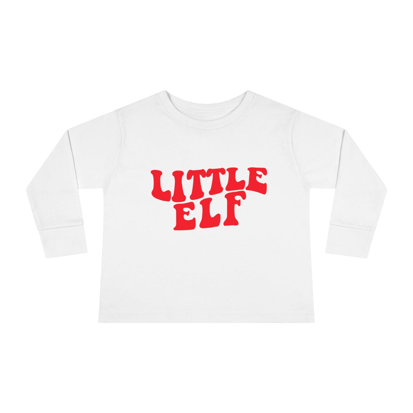 Little Elf Toddler Long Sleeve Tee