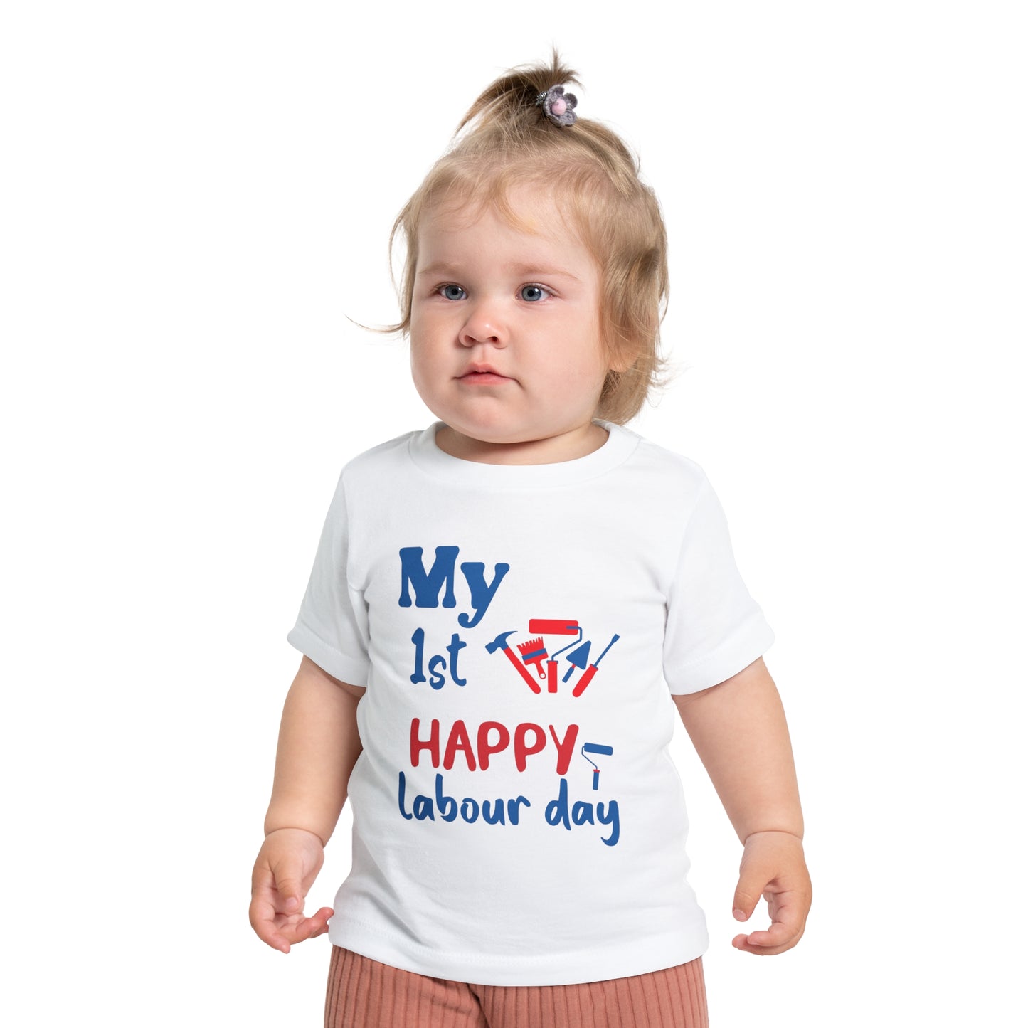 1st Labour Day Baby Short Sleeve T-Shirt