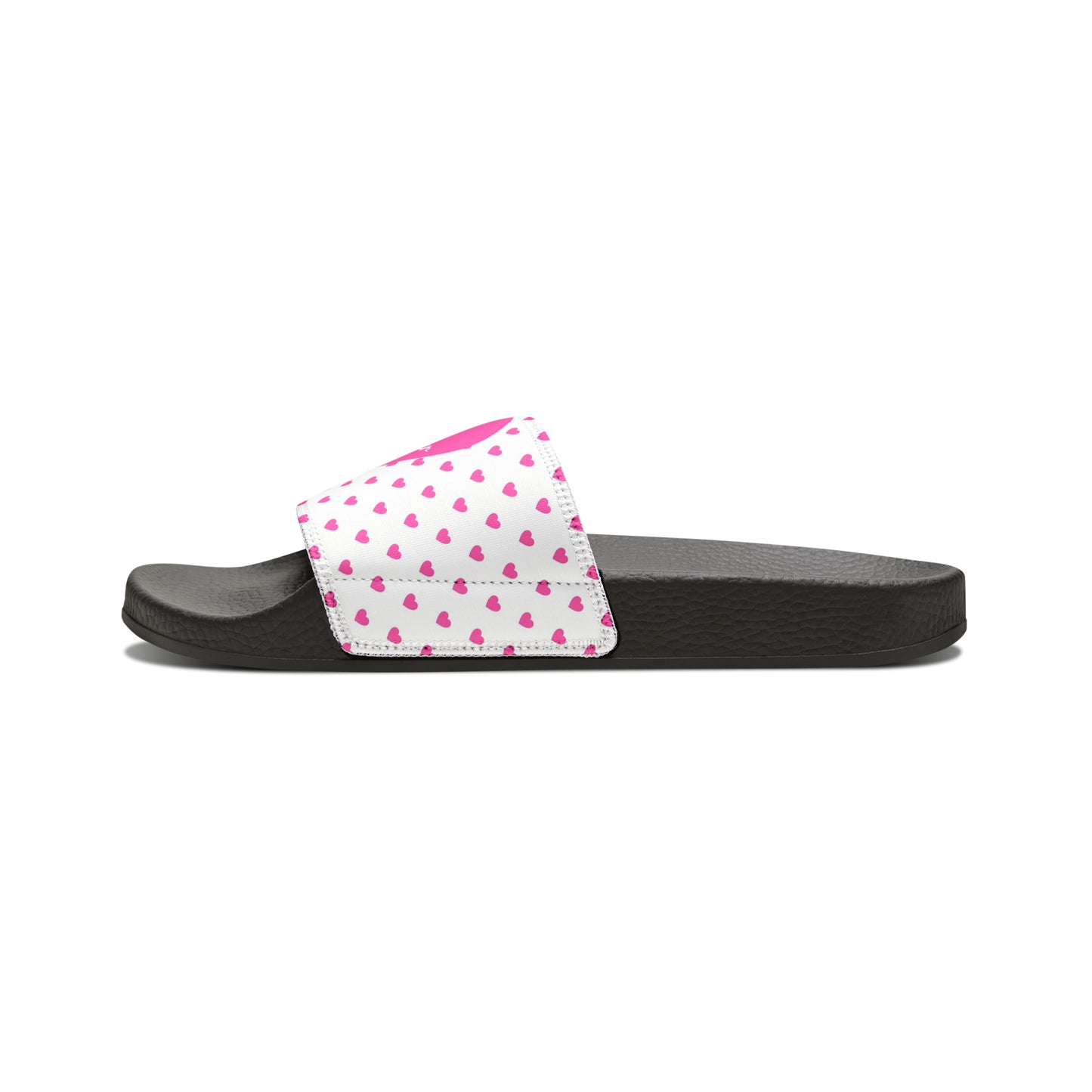 Breast Cancer Women's PU Slide Sandals