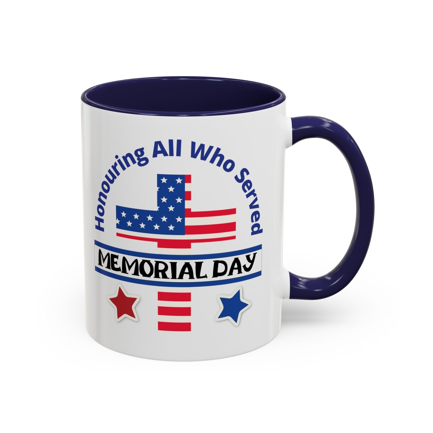 Memorial Day Accent Coffee Mug, 11oz