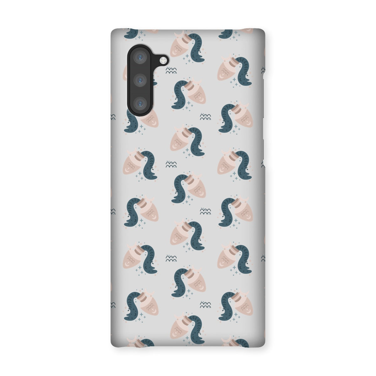 Aquarius Pattern Snap Phone Case