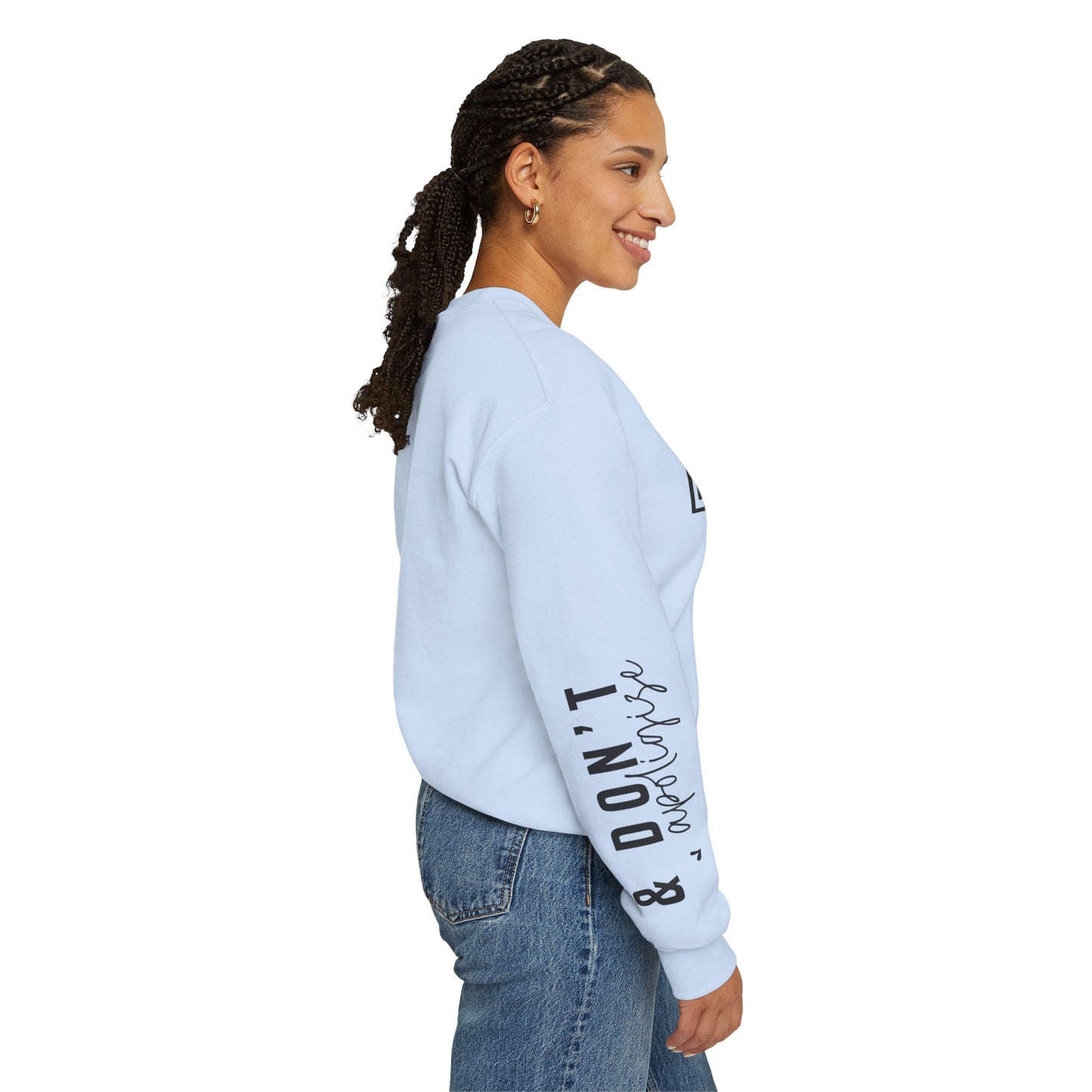 Be Yourself & Dont Apologise, Unisex Heavy Blend™ Crewneck Sweatshirt