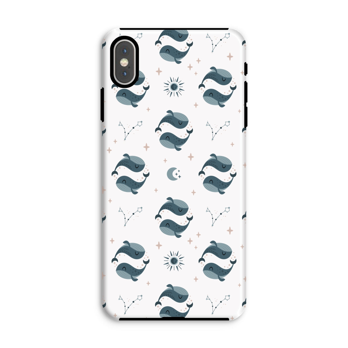 Pisces Pattern Tough Phone Case