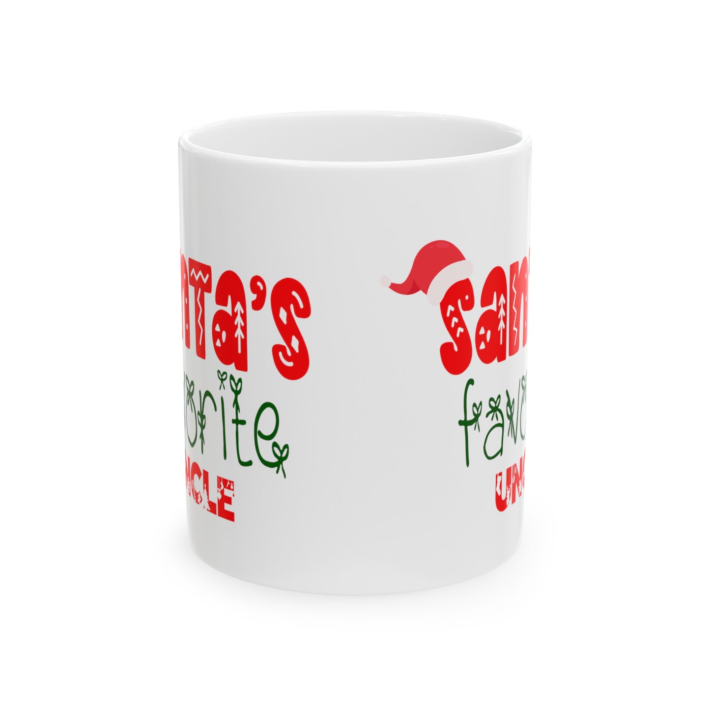 Santa's Favorite Uncle Ceramic Mug 11oz