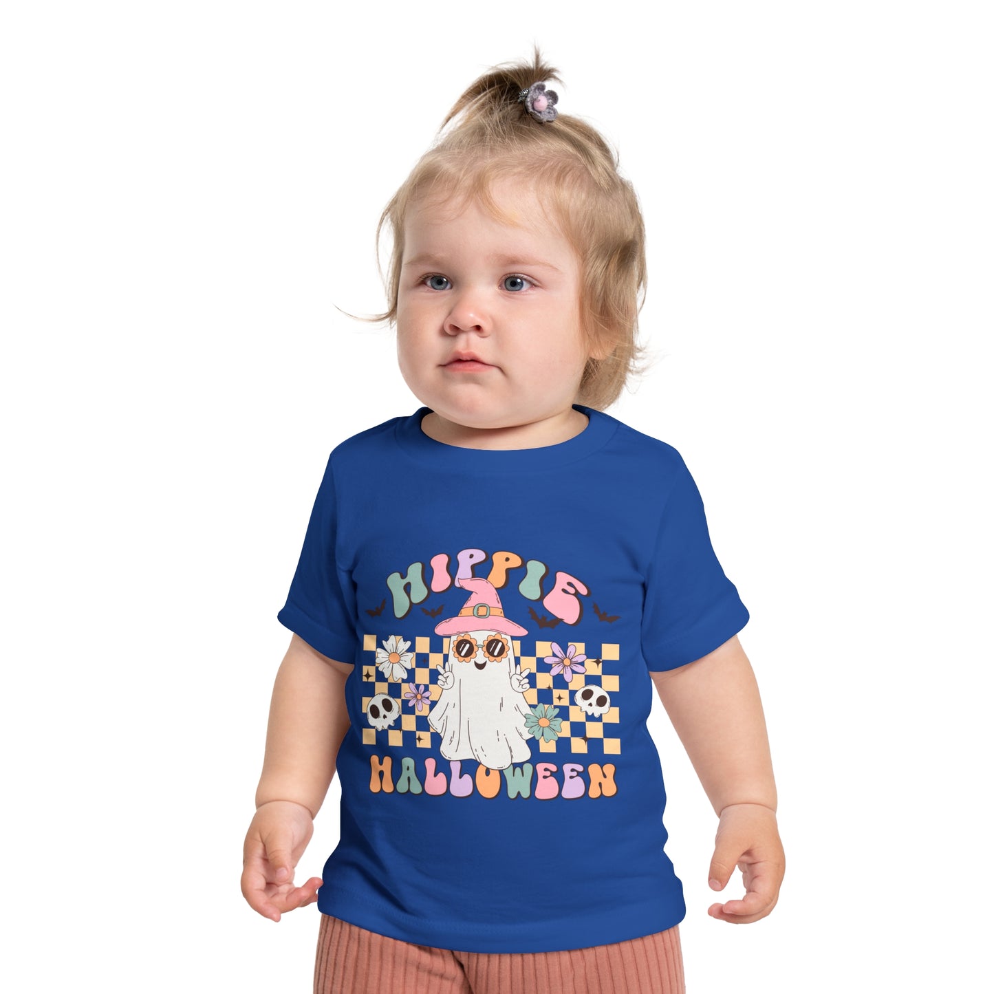 Hippie Halloween Baby Short Sleeve T-Shirt