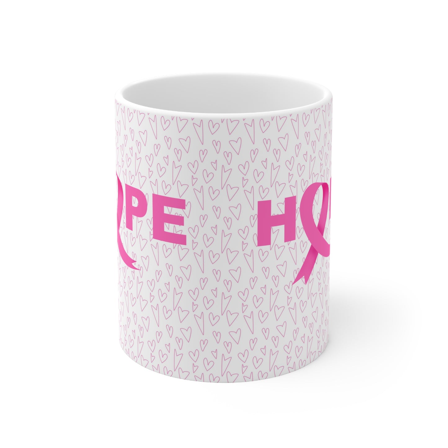 Breast Cancer Awareness Ceramic Mug 11oz