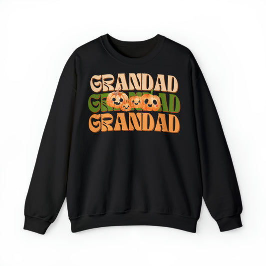 Grandad Pumpkin Unisex Heavy Blend™ Crewneck Sweatshirt