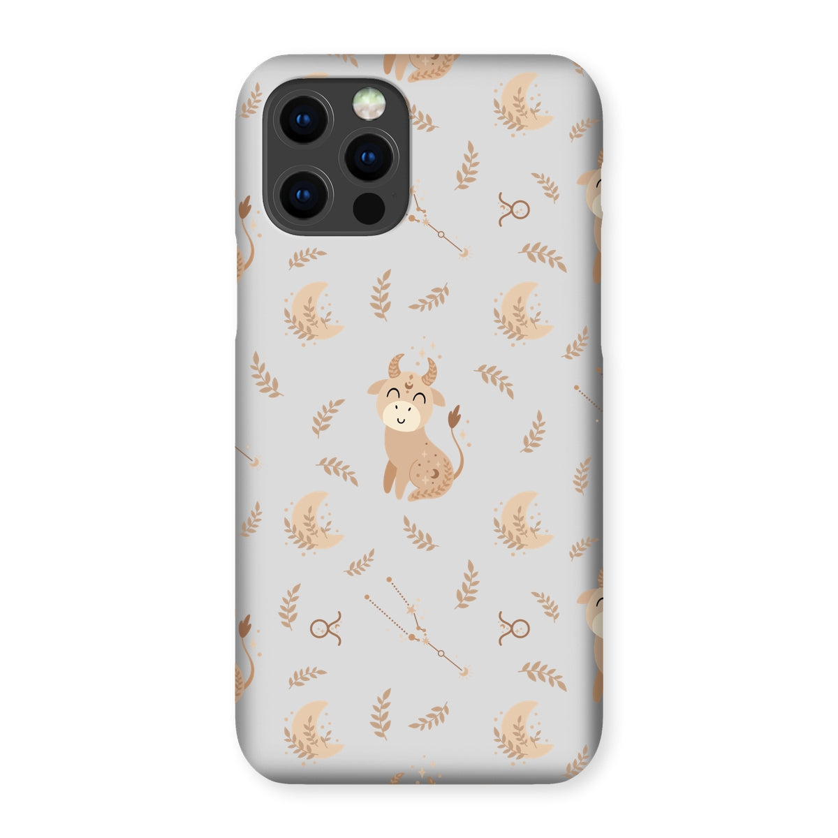 Taurus Pattern Snap Phone Case